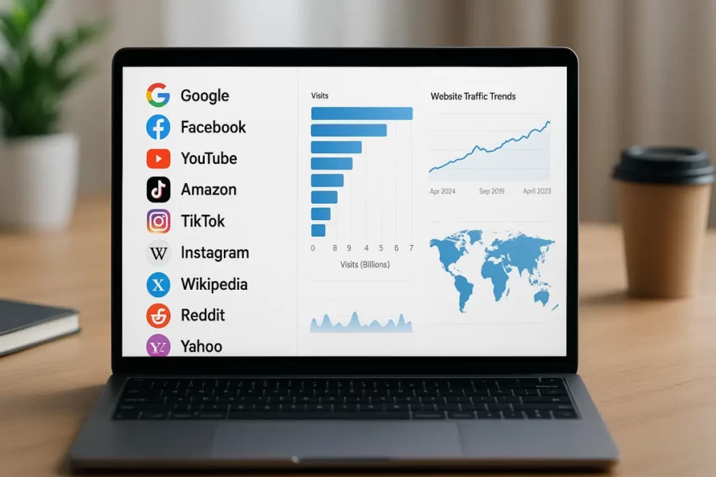 Most Visited Websites 2025